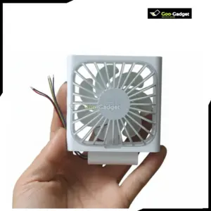 Mini 75x75mm Brushless Cooling Fan | DC 7.4V / 9V / 12V | 4W High Air Volume Blower Fan for DIY Projects