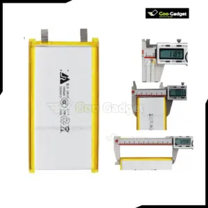 High Capacity 10000mAh 1260110 3.7V Lithium Polymer Rechargeable Battery for Power Banks
