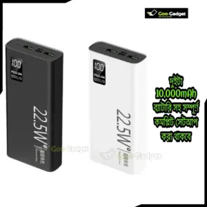 Super Fast Charging Power Bank 20000mAh PD 22.5W Dual USB Type-C Bidirectional Charger