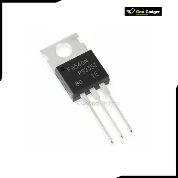 F9540N Power MOSFET P-Channel 100V 23A TO-220 Package High-Efficiency Switching Transistor for Inverter Motor Power Supply Circuit