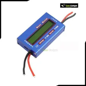 Digital DC Wattmeter – 0–60V 100A | Real-Time Power, Voltage, Current Display | Load & Source Checker for Solar, Battery, DIY