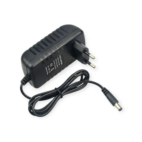 12.5V 2.2A AC DC Power Adapter with Overload Protection for Electronics and CCTV Cameras