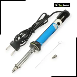 30W 2-in-1 Handheld Electric Soldering Iron and Desoldering Set with High Quality Welding Vacuum Pump Tool UK Plug