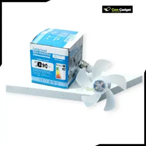 6-Inch BLDC Brushless Fan Motor | 9V/12V | 5-Blade High Airflow Cooling Fan Core
