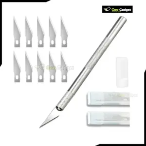 Crafting Art Pen Precision Knife with Interchangeable Sharp 5/10 Blades only Blades | DIY Cutting Tool
