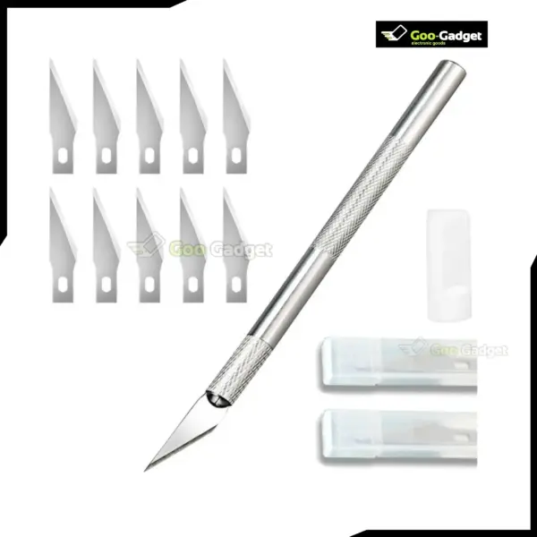 Crafting Art Pen Precision Knife with Interchangeable Sharp 5/10 Blades only Blades | DIY Cutting Tool